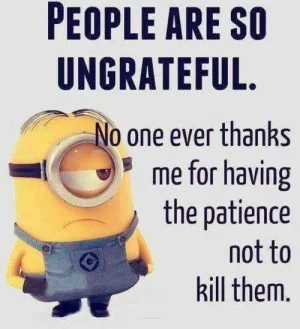 minion no one thanks me for not killing them.webp