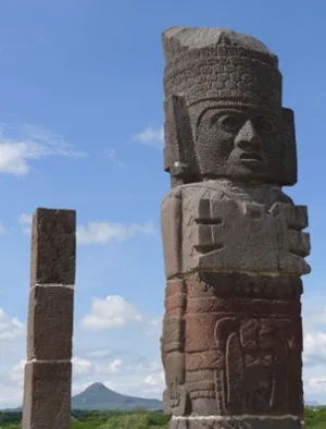 Telamon-warrior-statues-at-Tula-Toltec-site.webp